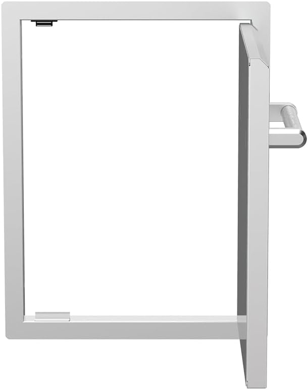 Spire 18" Built-in Single Access Door, Stainless Steel, Universal Mount, Perfect for Outdoor Kitchens & Islands, BBQ, Grilling, Backyards, 780-0019A