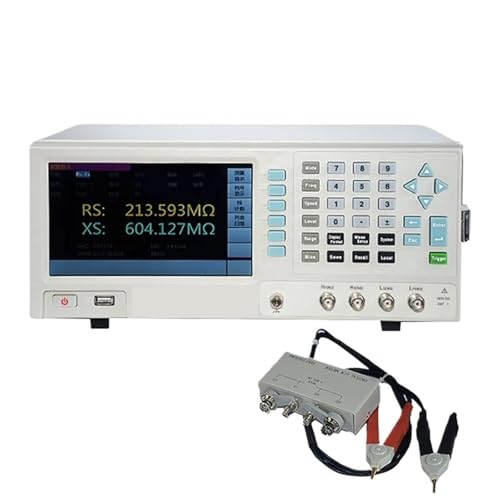 LCR ���[�^�[, LCR 100 KHz �` 1 MHz �f�X�N�g�b�v�f�W�^���u���b�W�A�R���|�[�l���g�e�X�g�p�̐Ód�e�ʁA��R�A�C���s�[�_���X�A�C���_�N�^���X���[�^�[,�R���f���T ��R�v(ET3501-100KHz)