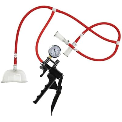 3-Way Intimate Pump with Manual Handle, Vacuum Suction Enhancer