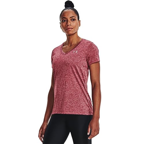 Image of Under Armour Womens Tech V-Neck Twist Short-Sleeve T-Shirt
