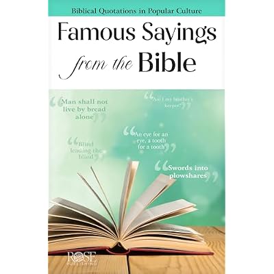 Famous Sayings From The Bible
