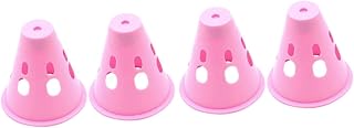 BESPORTBLE 4pcs Tent Nail Warning Caps Outdoor Camping Light -Fall Nail Protectors for Safety Lightweight Pe Material for Camping Outdoor Activities