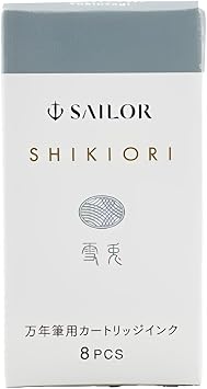 Sailor Fountain Pen Cartridge Ink for Fountain Pen SHIKIORI 13-0400-236
