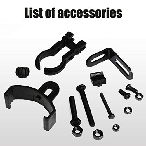 Kemine 2Pcs Bike Fender Mudguard Adjustable Dovetail Cycling Tire Bicycle Splash Guard Front/Rear Set Mountain Road Fits For Seatpost Diameter Less Than 34Mm Of The Various Mountain Bike (A) #TOP3