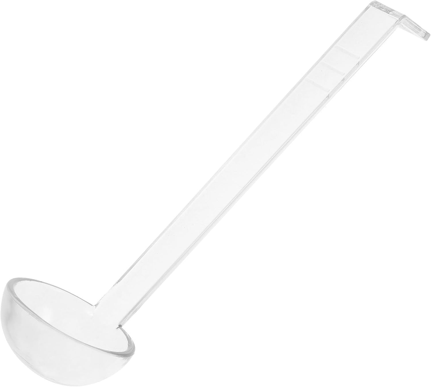 PC Serving Ladle with Long Handle for Sauce and Gravy Resistant to Deformation for Catering and Soup Serving