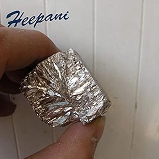 Xucus Bismuth Metal 4N Bi with 99.99% Purity Bismuth Ingot/Block Bismuth Crystal for Research - (Grit: 1000g)