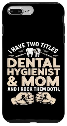 I Have Two Titles ���ȉq���m Mom Rock Both �X�}�z�P�[�X iPhone 7 Plus/8 Plus �p