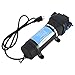 Amarine Made AC 110V Self Priming Water Pressure Diaphragm Pump 17LPM/4.5GPM AMPS:1.0A,MAX.AMPS:1.8A Press Setting:40PSI/2.8bar Caravan/RV/Boat/Marine