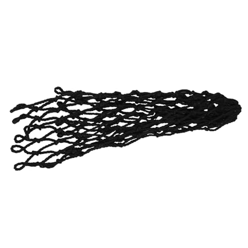 Billiards Table Mesh Pockets, 6-Piece Set, Black Pool Table Replacement Net Bags