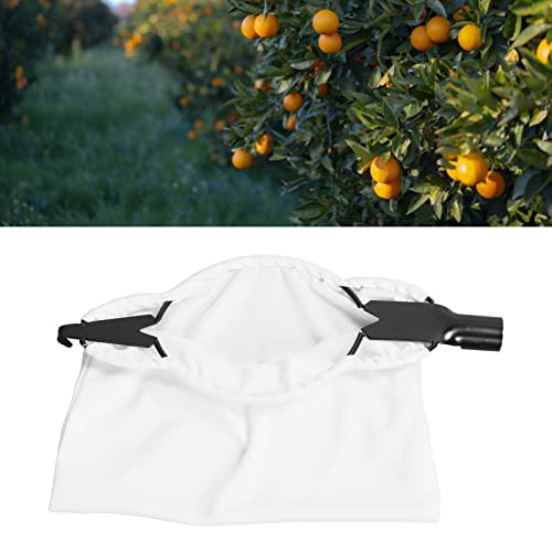 Haofy Obstpflücker-Werkzeugkopf, Erntekorb, Große Elastische Tasche, Leichte V-förmige Klingen, Früchte für Avocado, Eichel, Zitrone, Birne, Mango, Baumpflücker