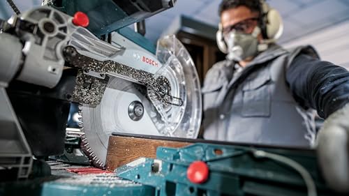 Bosch 1x PRO Multi Material Kreissägeblatt für Kabel-Kapp‑ und Gehrungssägen (für Aluminium, Kunststoff, Ø mm, Professional Zubehör Kapp- und Gehrungskreissäge)