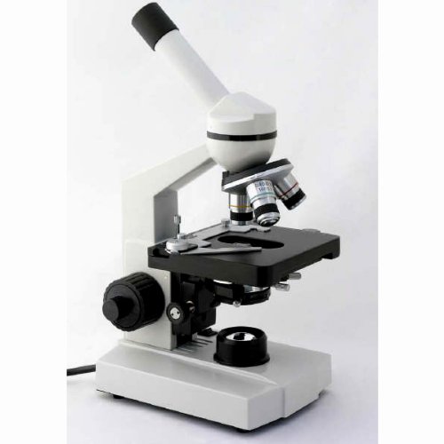 Amscope M220B-E Digital Monocular Compound Microscope, Wf10X And Wf20X Eyepieces, 40X-800X Magnification, Tungsten Illumination, Brightfield, 1.25 Na Abbe Condenser, Coaxial Coarse And Fine Focus, Mechanical Stage, 110V, Includes 0.3Mp Camera And Software #TOP2