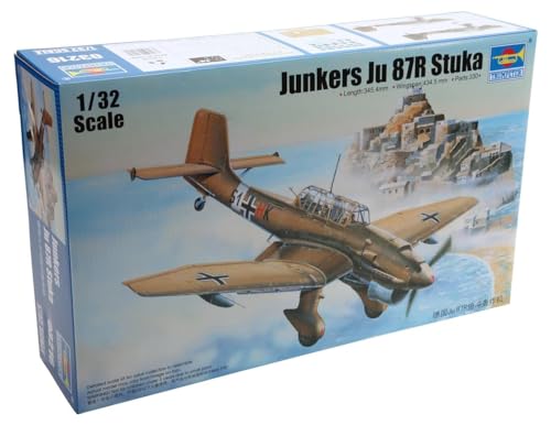 Trumpeter 03216 Junkers Ju 87R Stuka kit de modélisme historique complet en plastique