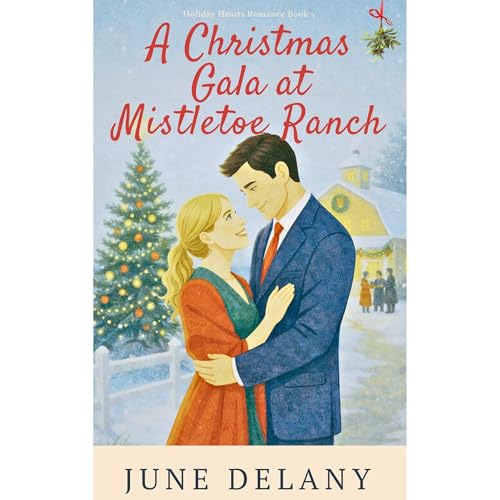 A Christmas Gala at Mistletoe Ranch Audiolibro Por June Delany arte de portada
