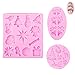 3 Pezzi Stampi in Silicone con Motivi Natalizi Natale Silicone Muffa di Cottura per Torte Cioccolato Biscuit Cubetti di Ghiaccio