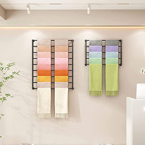 Aménagement de dressing avec ce support pour écharpes et accessoires - 3