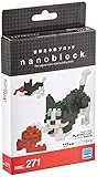 nanoblock NBC-271 Animals in Action Series Playing cat Tiere Spielzeug, Multi