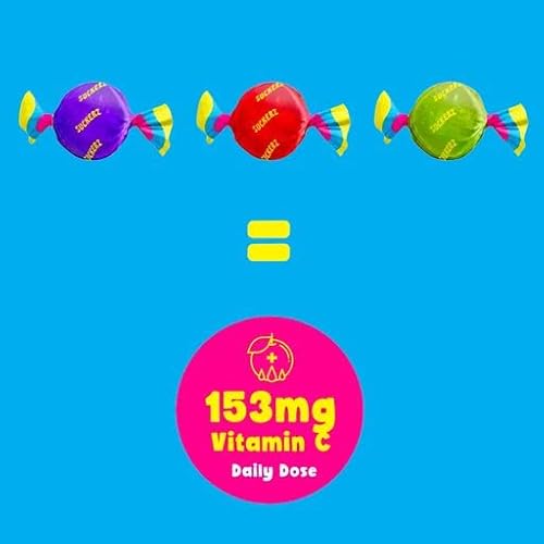 Suckerz Hard Candy (3 Pack), Mouth Watering Flavors - Watermelon, Raspberry & Green Apple, 92% Less Sugar, No Sugar Alcohols, Individually Wrapped Hard Candies, Infused W/Vitamin C #TOP2