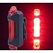 Eioflia 1PC USB Rechargeable Bike Light Waterproof Bike Tail Light 3 Modes Bike Light Safety Warning Lamp Fits All Mountain Bikes,Road Bike,Backpack(White),Bike Accessory