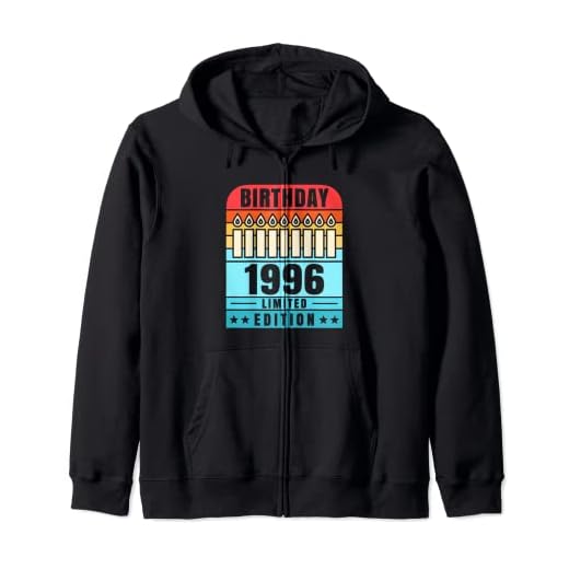 Camiseta vintage 1996 para hombre, edición limitada, cumpleaños 1996 Sudadera con Capucha