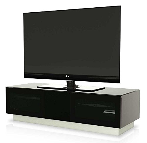 Alphason Element 1250 Black TV Cabinet for up to 60 inch TVs