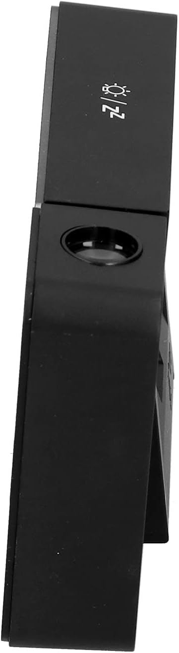 Wall Clock, Wall Timer, Digital Projection Alarm Clock, Temperature Clock Alarm Clock Projection Clock Multi-Function Clock 4 Level Backlight with Temperature Display for Home Bedr