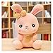 XINGYAO Plüschtiere 22/35/50 cm Rettich Rabbit Plüschtier Kinder Weiche Gefüllte Puppe Kawaii Baby Holding Schlafendes Kissen (Color : Orange, Height : 50cm)