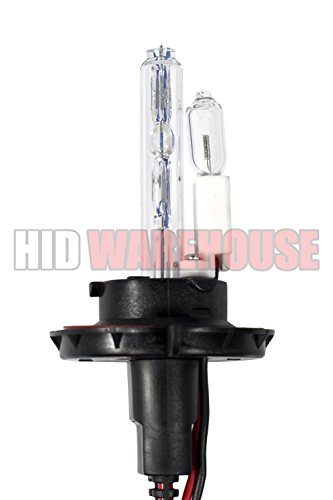 Image of AC HID Xenon Replacement Bulbs - H13 / 9008 5000K - Bright White (1 Pair)