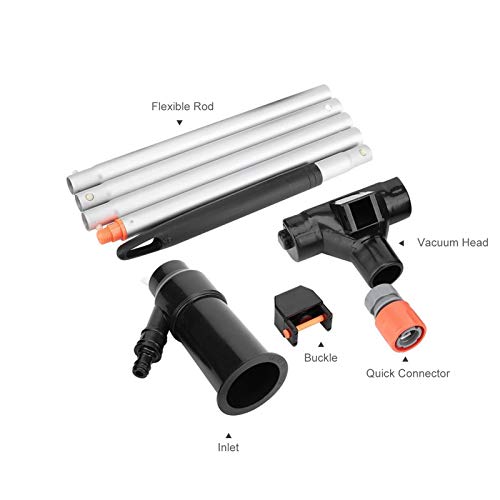 Cabeça De Vácuo,Jiangtao Aspirador portátil para piscina a jato subaquático com haste flexível Saco