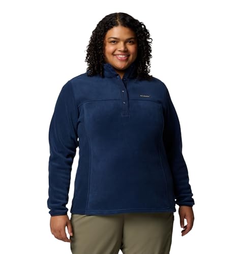 Columbia Benton Springs 1/2 Snap Pull Over 2, Pull Over in pile Donna, Collegiate Blu Navy, M