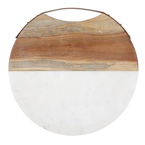 Tablero redondo para queso Creative Brands Santa Barbara Design Studio - Colección Table Sugar, 35,56 cm, madera de acacia y mármol miniatura 1