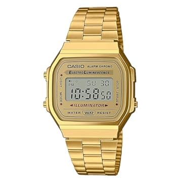 Relogio Casio Vintage A168Wg-9Wdf-Br Unico Dourado