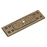 Hickory Hardware P7529-WDA Arts & Crafts Collection Backplate 3-1/2 Inch X 1 Inch, 2 Inch, Windover...