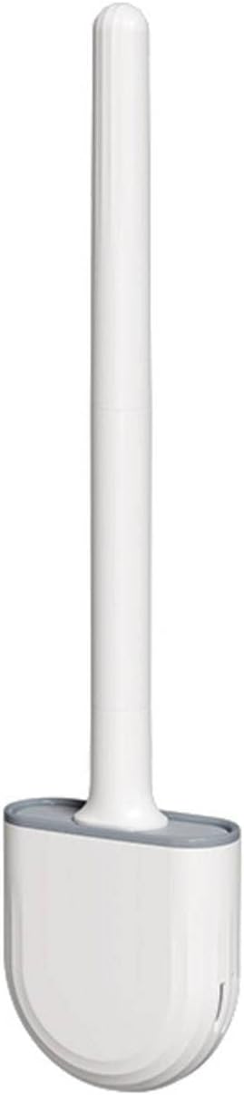 ZSQZJJ New Mini Toilet Brush Toilet Cleaning Brush Silicone Bruch Head Petite Simple Toilet Brush Beautiful Decorative Toilet Brush image 5