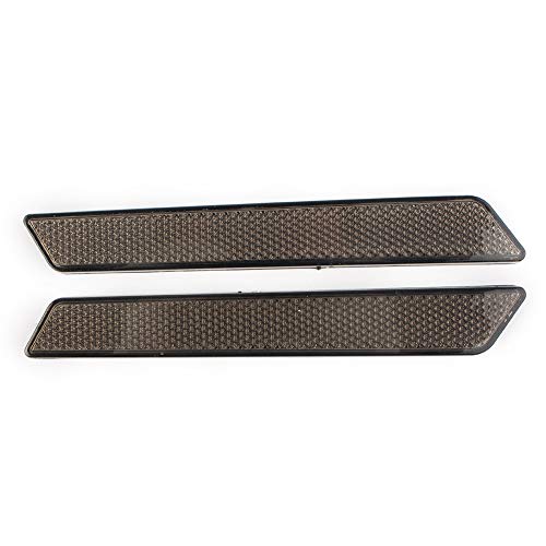 Reflectores de Tira para Cubierta de Pestillo de Alforja para Motores Harley Touring 2014+ Negro miniatura 1