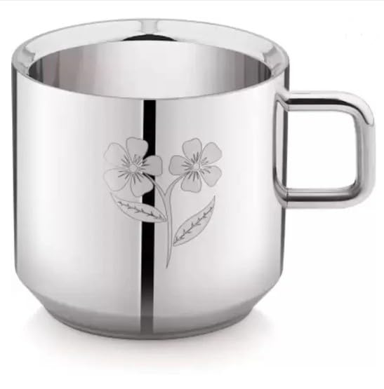 Image of Stainless Steel Tea Cup - Rust-Free, Durable & Easy to Clean (140 ml, Pack of 6)