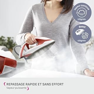 Calor Express Power, Centrale Vapeur Classique, Débit vapeur 420 g/min, Sans réglage, Réservoir 1,8L, Fabriqué en France, SV8110C0