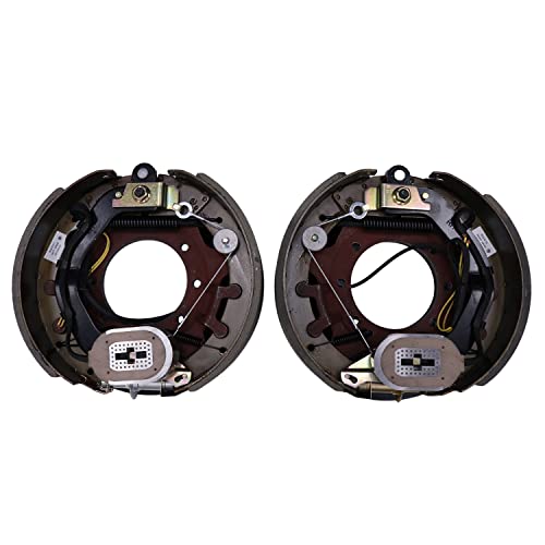 Holdia Trailer Brake Pair 12-1/4" x 3-3/8" Compatible with Dexter 9k to 10k lb Axles (Right + Left)