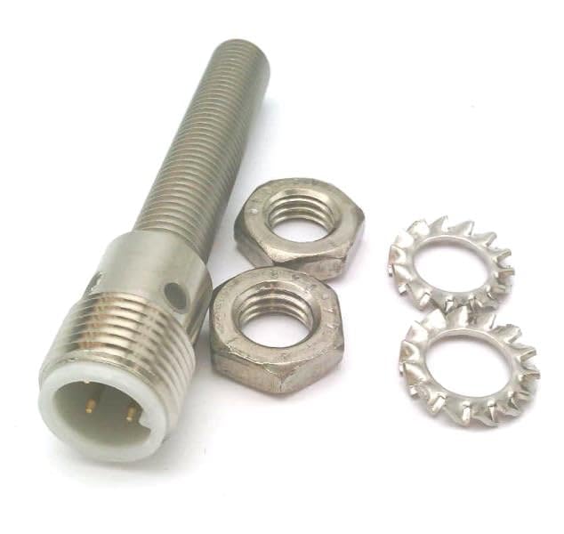 TURCK BI2-EG08-VP6X-H1341 (4602522), 1 LED, 10-30 VDC, 2MM RANGE, 4 PIN, 8MM SIZE, COMPLEMENTARY OUTPUTS, EMBEDDABLE, EUROFAST M12 MALE, FULL THREAD, INDUCTIVE, PNP (SOURCING), SENSOR, STAINLESS STEEL