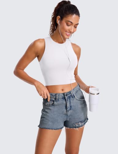 Image of Natural Feelings Nudi Sports Bras for Women Removable Padded Yoga Tank Tops Sleeveless Fitness Workout Crop Tops