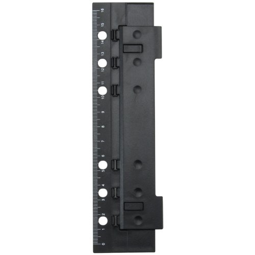 Knox A5 Slim Hole Punch 6 Hole Personal Organizer Planner Tool Black