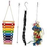 À mâcher pour poulet : facile à installer et à utiliser, il peut également divertir votre poulet, il peut également être utilisé pour les oiseaux, suspendu pour animaux de compagnie