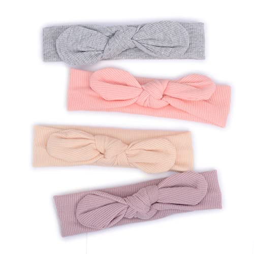 BIANHUAN ヘアバンド ベビー 新生児 赤ちゃん ヘッドバンド 髪飾り 3点セット コットンリボン ヘアアクセ ヘアアクセサリー 出産祝い 髪飾り リボン カチューシャ おしゃれ 内祝い お宮参り 誕生日 100日記念 こどもの日 記念撮影 プレゼン