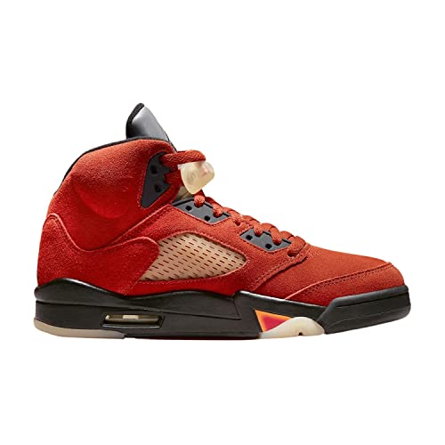 Nike Womens WMNS Air Jordan 5 Retro Running, MARTIAN SUNRISE/BLACK-FIRE RED-MUSLIN, 8 US by Nike - Used condition - Image 2