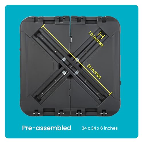 Image of Home Zone Living 220lbs Roma Cantilever Umbrella Base, Pre-Assembled