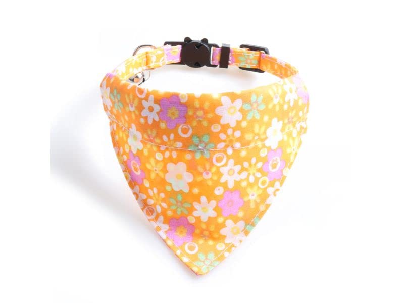 Bandana Cat Collars and Bell, Multicolor, Multicolour