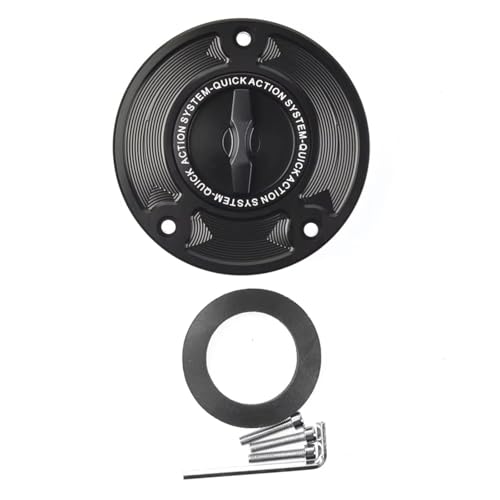Bouchon de réservoir d'essence noir pour rouler serein en moto GSXR Hayabusa SV 650 SV 1000 S