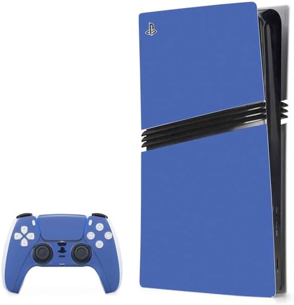 Skinit Decal Gaming Skin Compatible with PS5 Pro Bundle - Blue Design