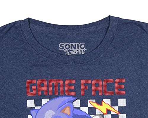 Sonic The Hedgehog Boys' Game Face Kids Video Game Character T-Shirt4