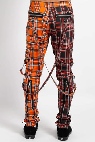 Madness Pants [Black/Orange Plaid]3
